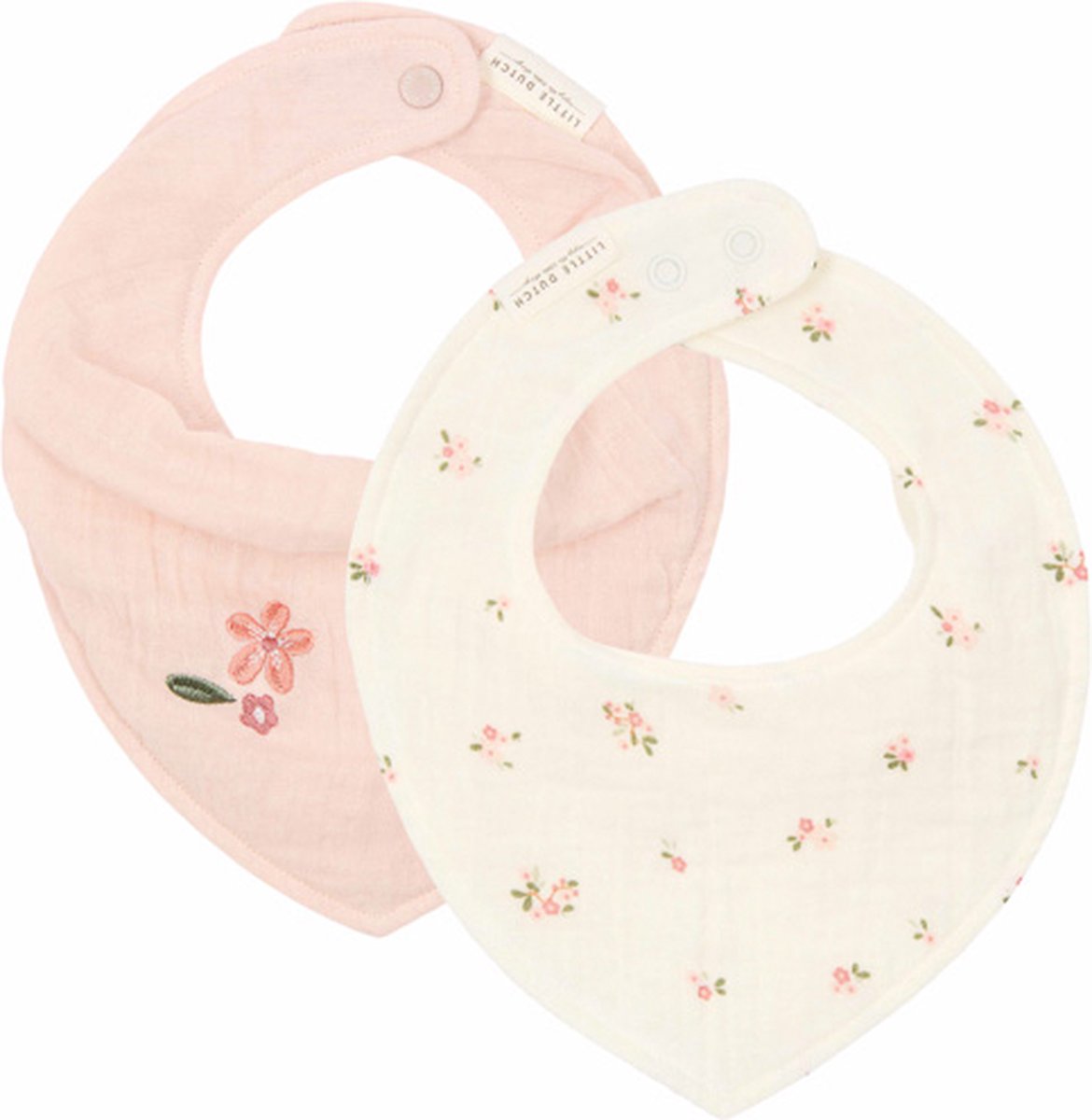 Little dutch 2-pack bandana slab - wit - fairy garden - fairy blossom
