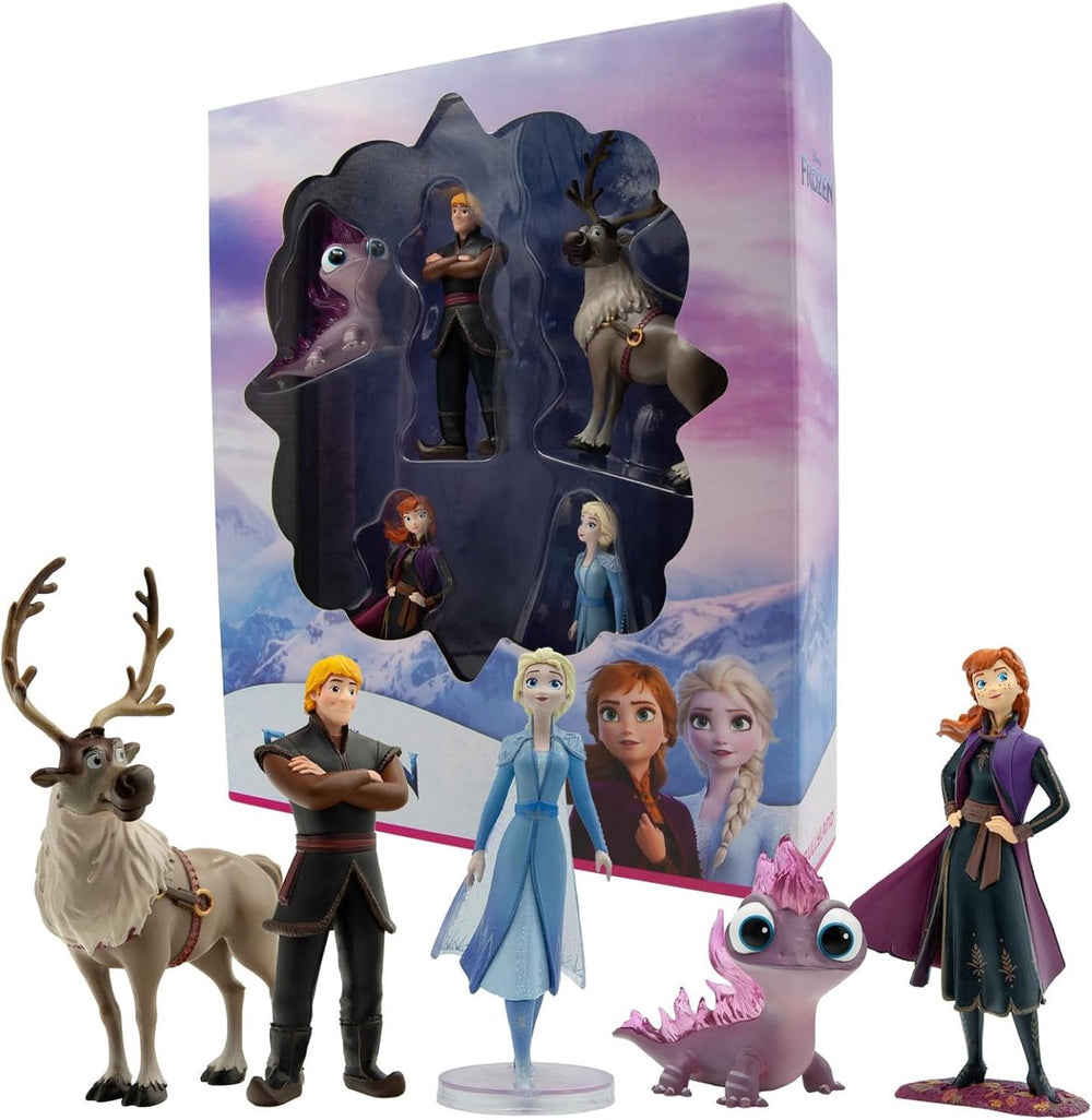 Bullyland 13414 – disney frozen 2 cadeauset (bumper pack) – set met meerdere speelfiguren – levensecht en detailrijk vormgegeven – ideaal als educatief speelfiguur, decoratie of cadeau voor kinderen vanaf 3 jaar.