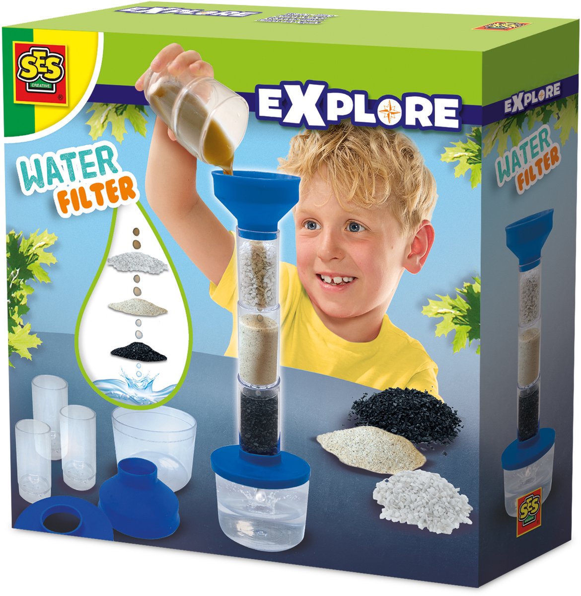 Ses verkennen schoon waterfilter