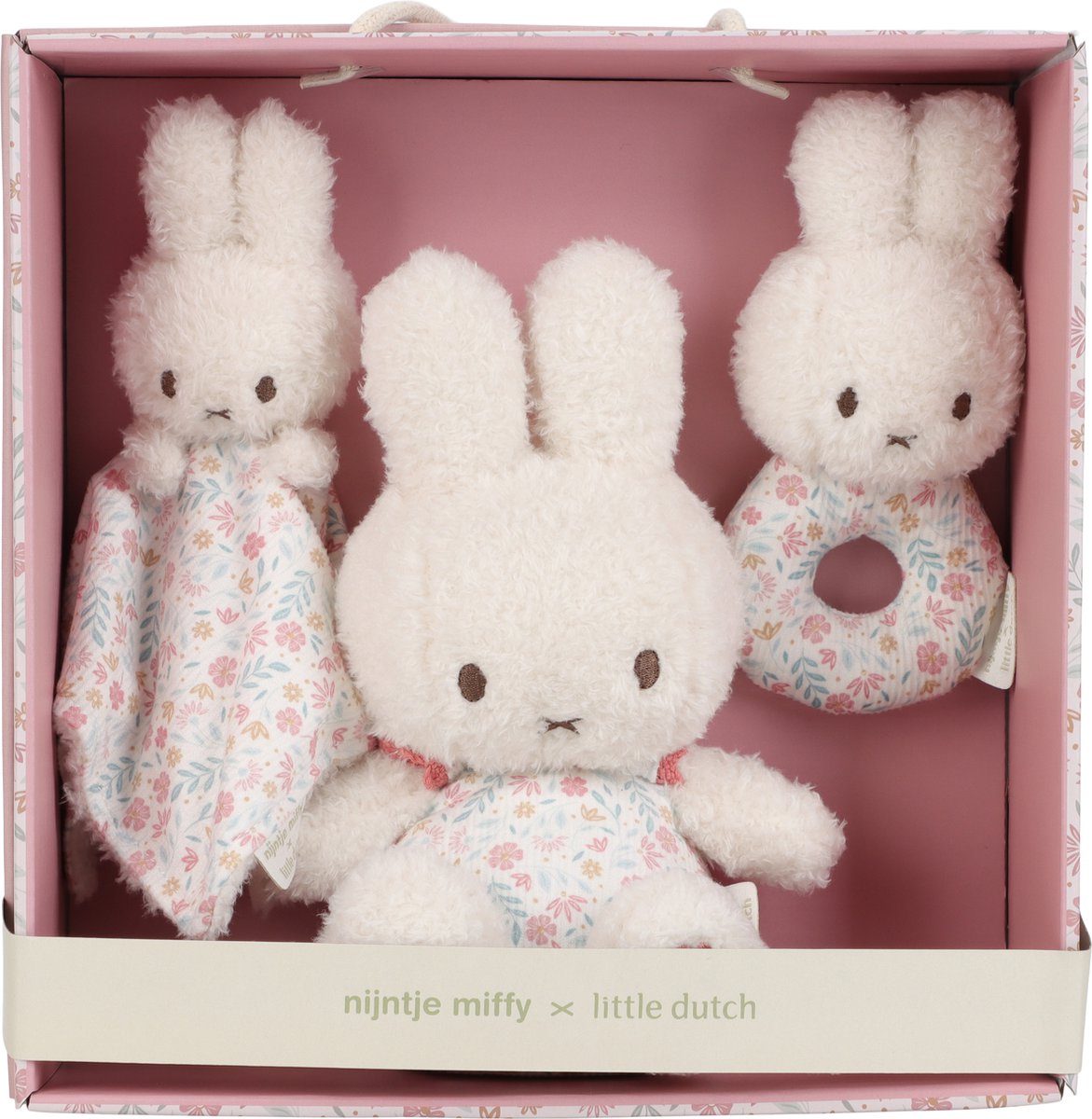 Nijntje x little dutch lucky - blossom - geschenkdoos - babycadeau set