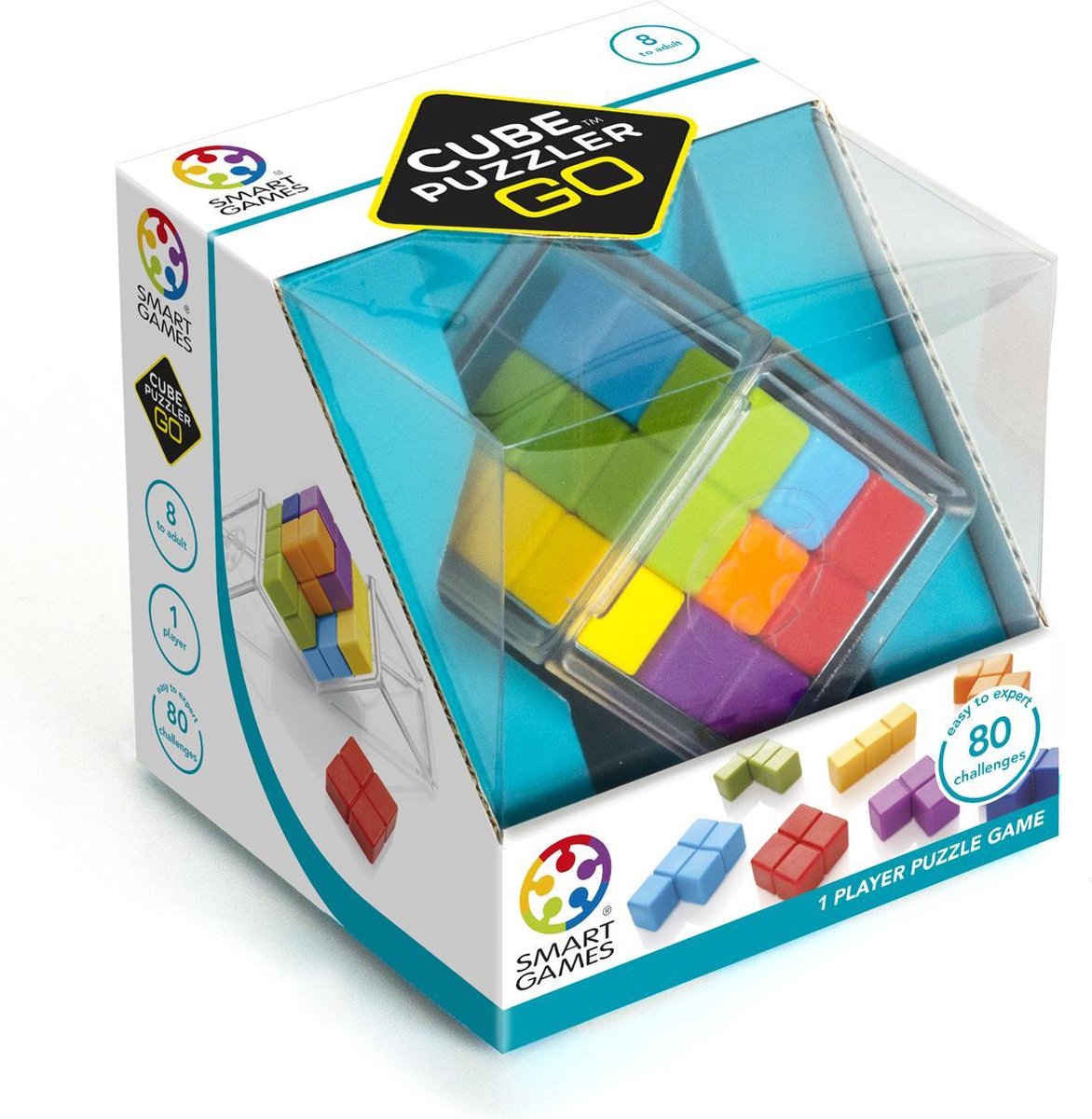 Smartgames kubuspuzzelspel go - denkspel