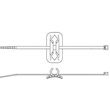 Radon stick on train guides 2 pieces