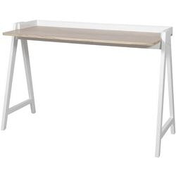 Bureau schaffenburg dom-tw126-eik-wit eiken eiken, wit