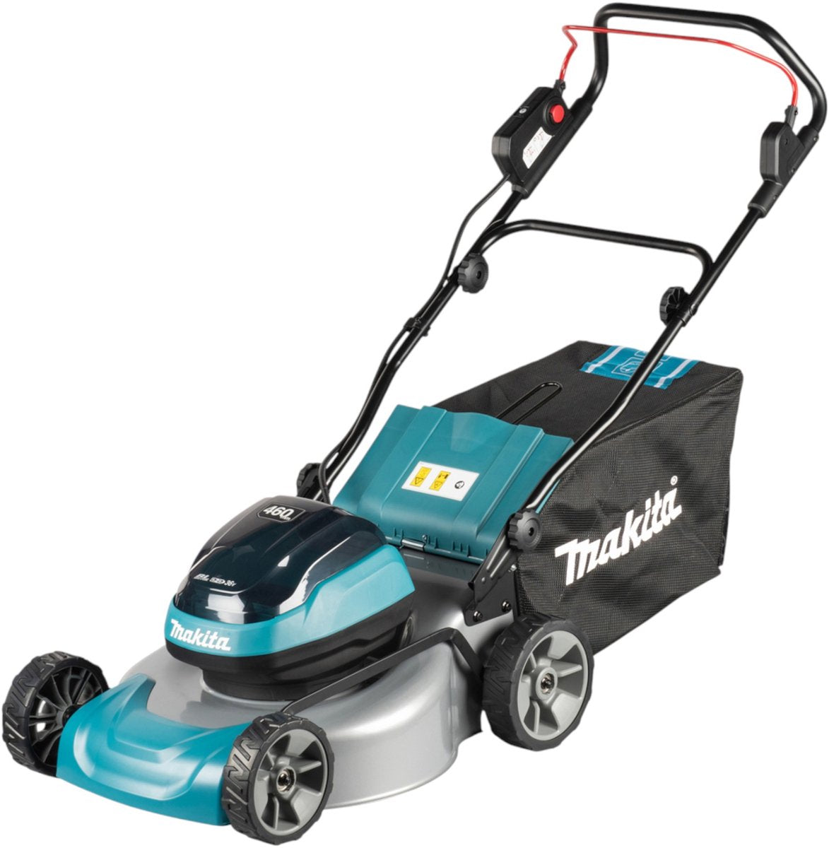 Makita dlm 466 z accu-grasmaaier 36 v (2x 18 v) 46 cm borstelloos solo - zonder accu, zonder oplader