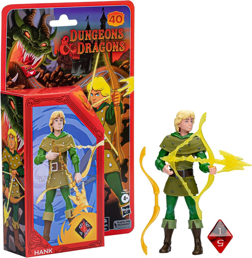 Hasbro dungeons dragons actiefiguur hank 15 cm multicolours