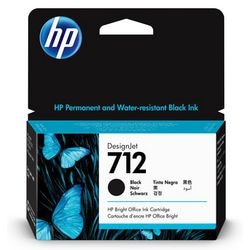 Designjet inktcartridge hp 712 zwart 38ml