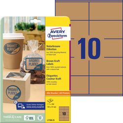 Labels avery l7108-25 105 x 57 mm