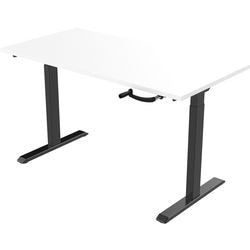 Zit-sta werkplek burslibl120wit