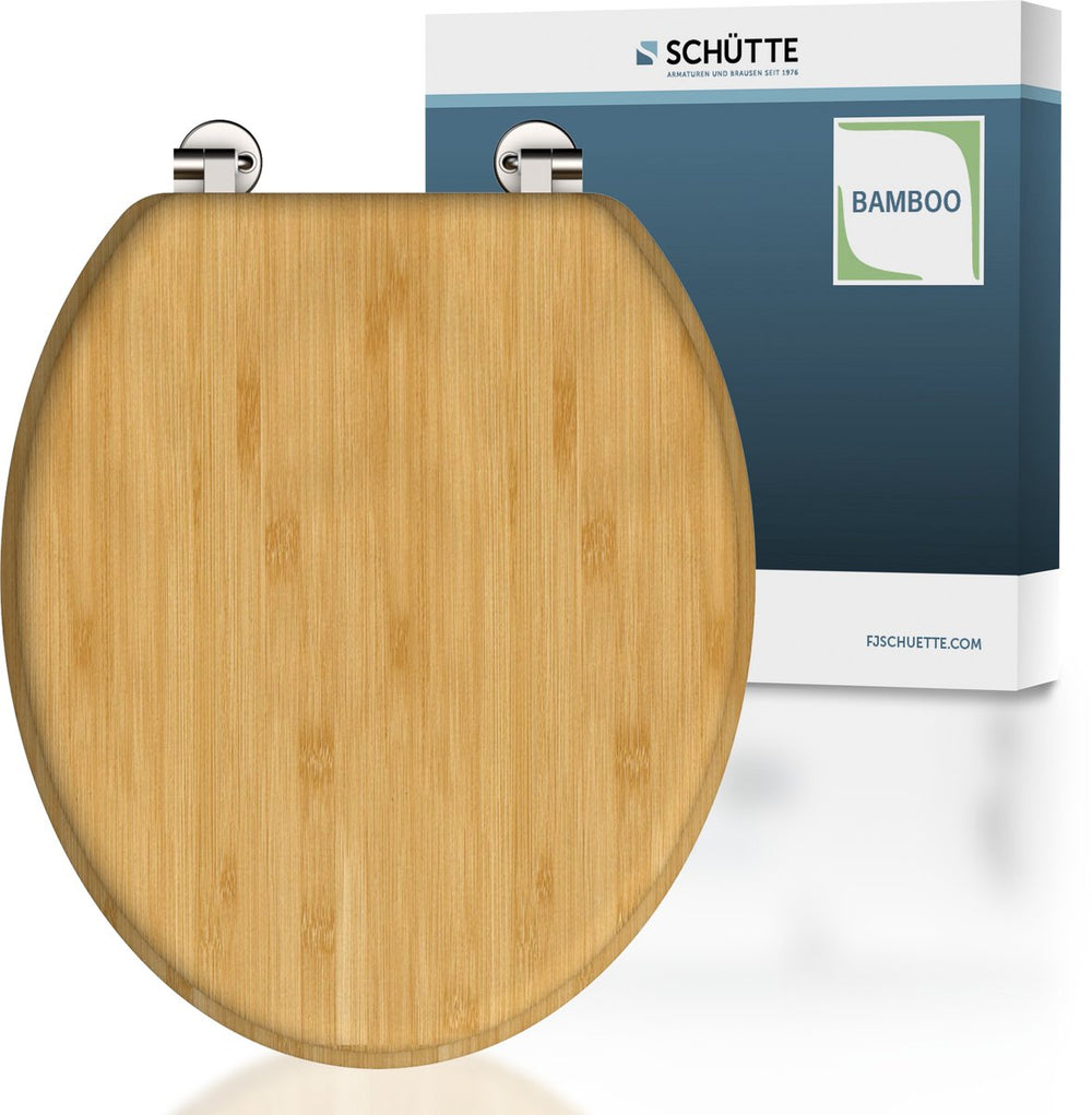 Schütte toiletbril donker bamboe