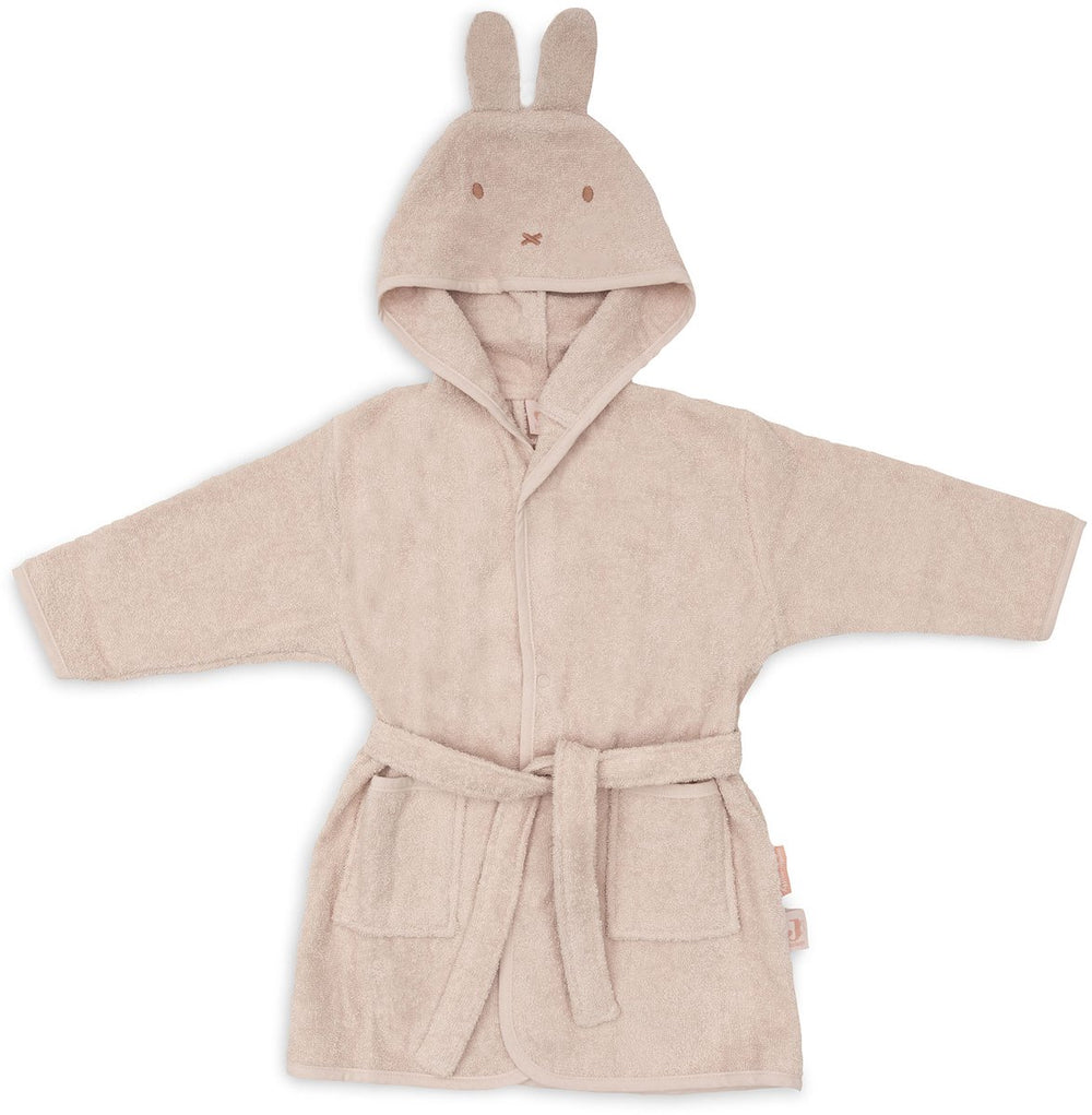 Jollein badjas 1-2 jaar miffy silk rose