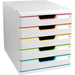 Ladekastje exacompta 301913d black office wit