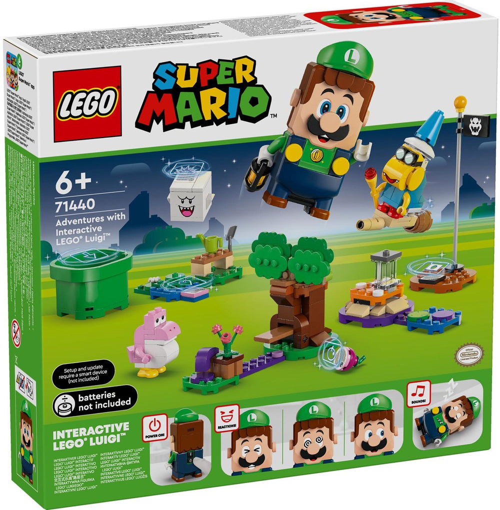 Lego super mario 71440 avonturen met interactieve luigi