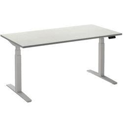 Zit-sta-bureau ceha ade2plhl148q9016w wit melamine, metaal
