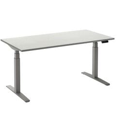 Zit-sta-bureau ceha ade2plhl208q9006w wit melamine, metaal
