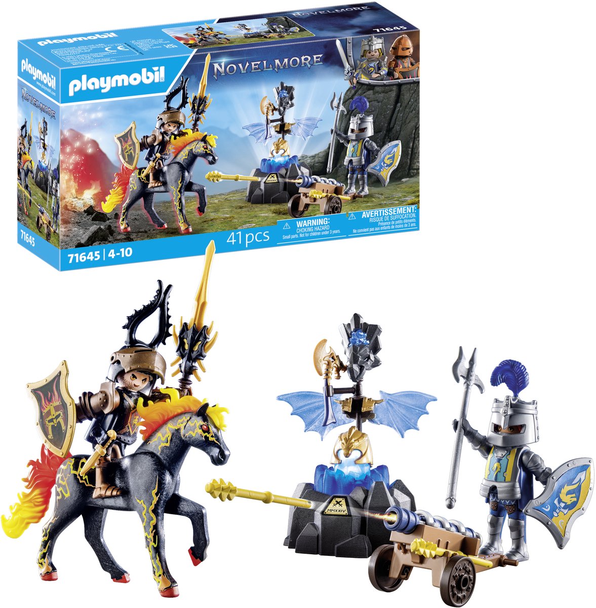 Playmobil novelmore gepantserde bewakers - 71645