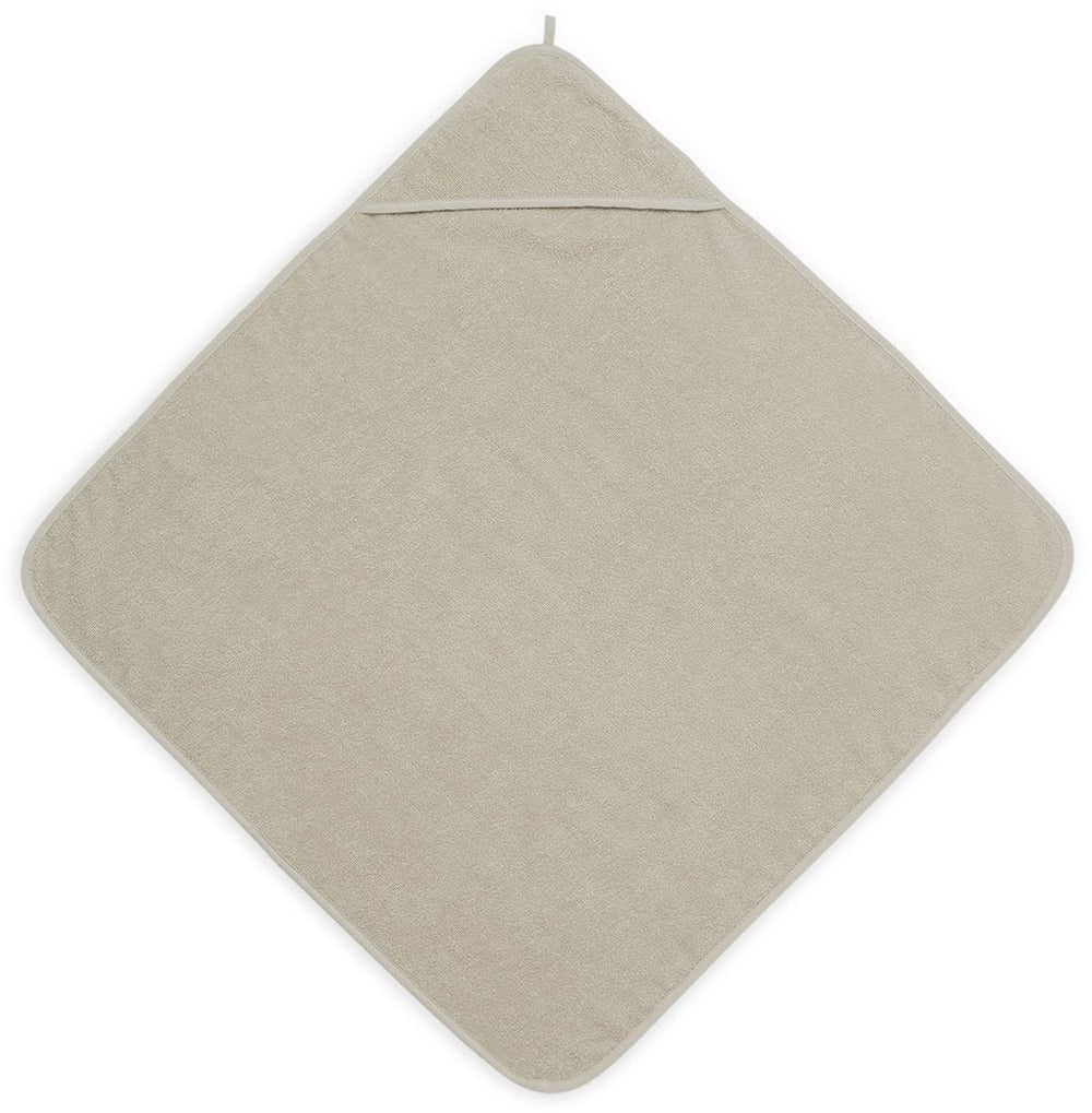 Jollein badcape - nougat - 100% badstof katoen - 75x75 cm