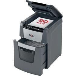 Rexel optimum autofeed 90x papierversnipperaar - p4 snippers - automatische invoer tot 90 vel - 34l - zwart