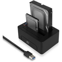 Act 2,5 en 3,5 inch sata dubbele harde schijf dock usb 3.2 gen1