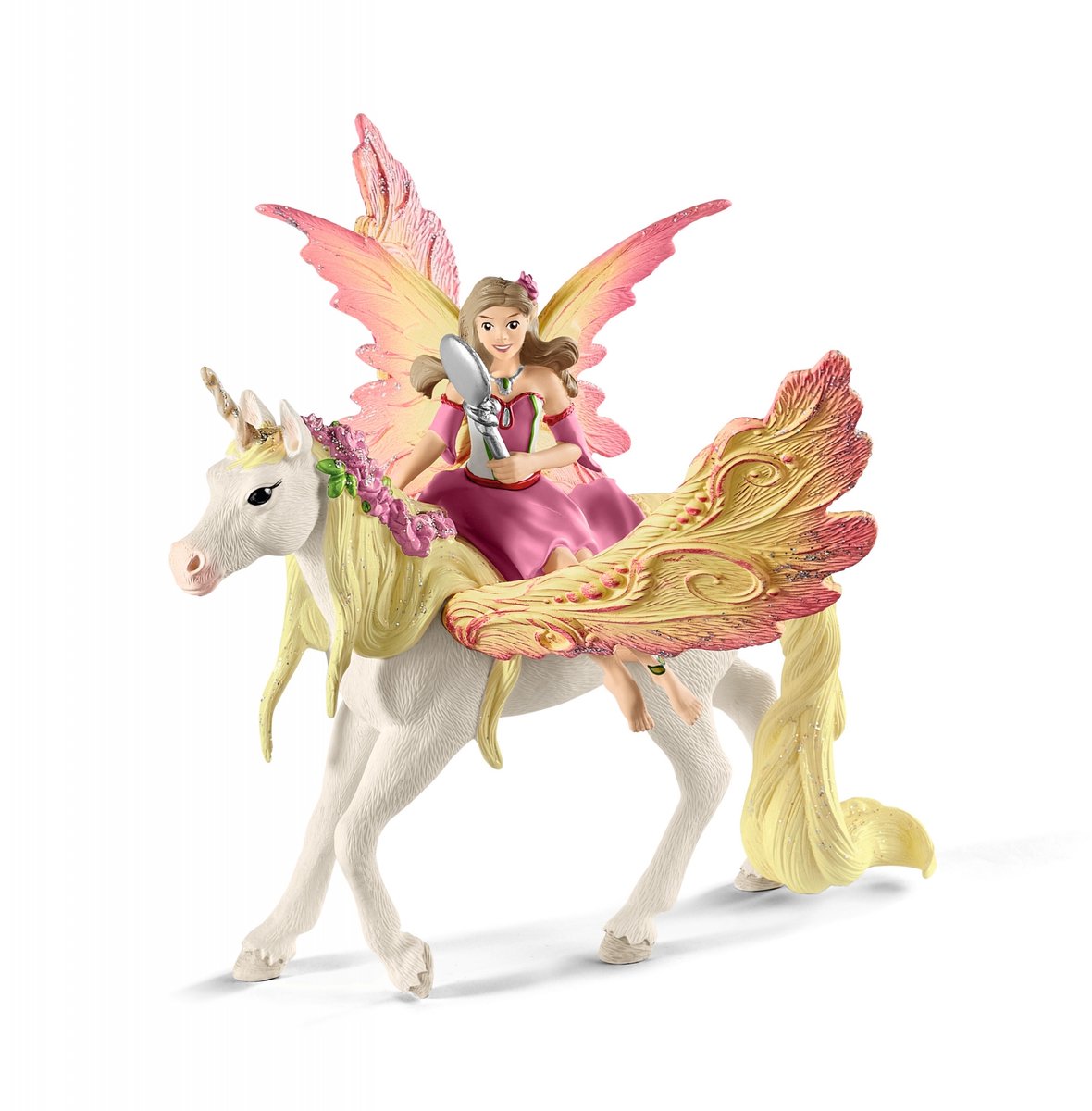 Schleich bayala - feya met pegasuseenhoorn - speelfiguur - kinderspeelgoed voor jongens en meisjes - 5 tot 12 jaar - 70568