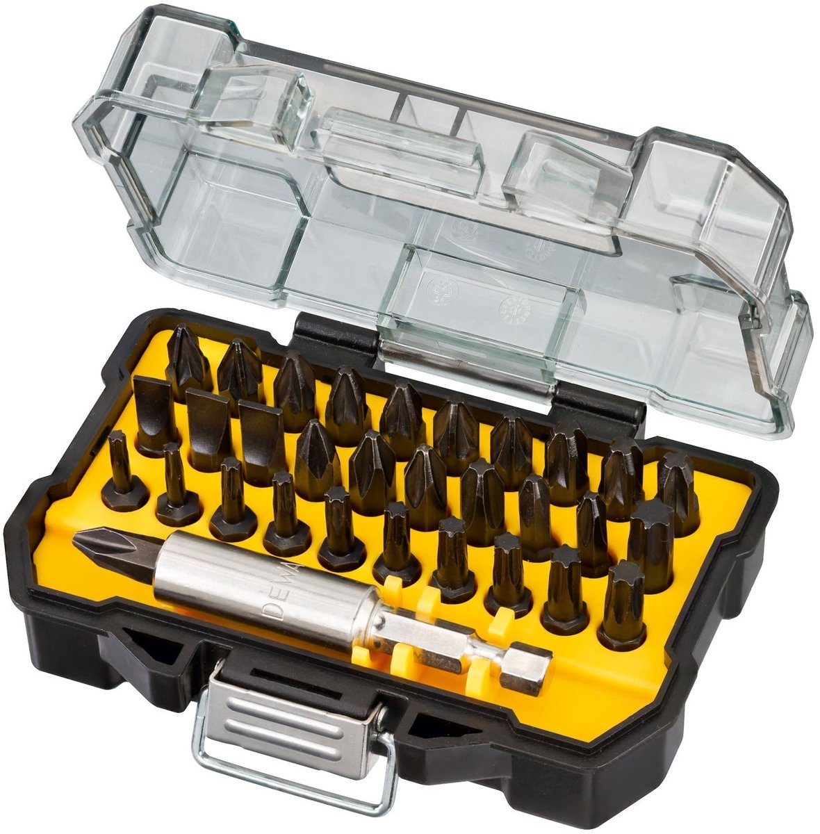 Dewalt dt70523t ts - 32-delige impact torsion schroefbitset - in cassette