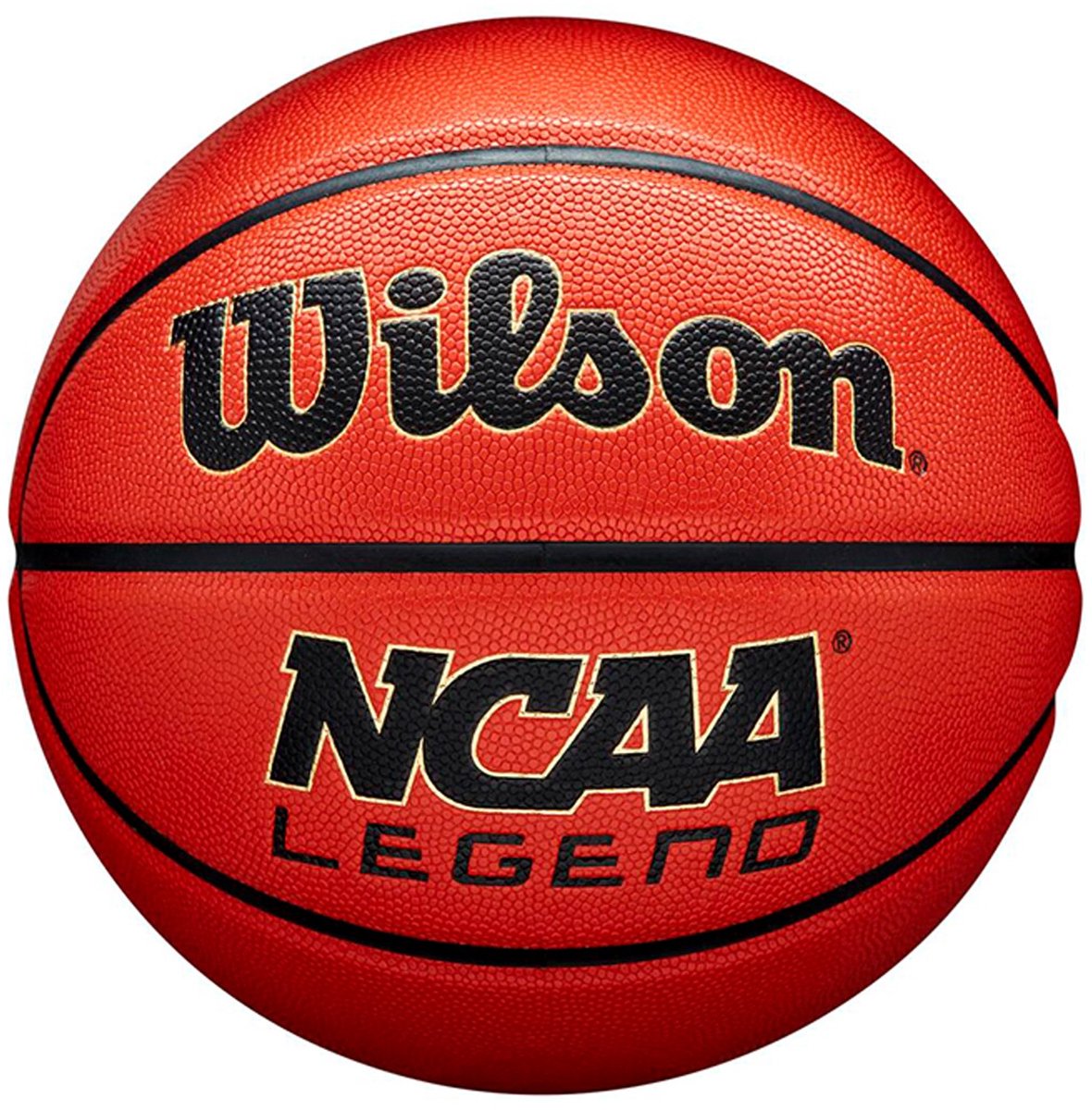 Wilson ncaa legend (size 5) basketbal kinderen - oranje | maat: 5