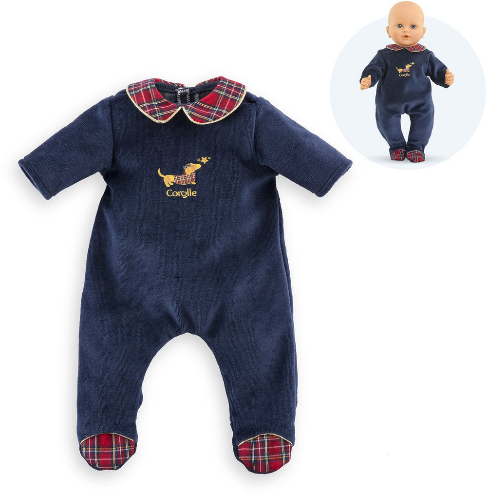 Corolle poppen pyjama holidays - poppenkleding 36cm - pyjama set.