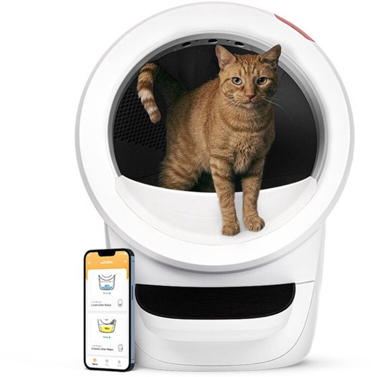 Litter robot litter-robot 4 limited edition bundel met accessoires wit