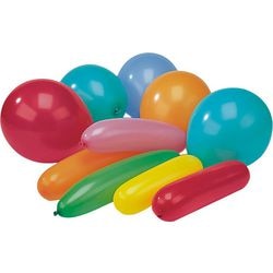 Ballon paptar natuurlijk latex kleurenassortiment