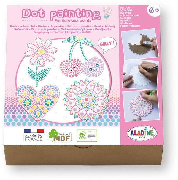 Aladine dot painting set - girly