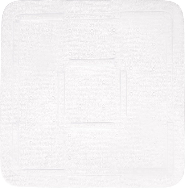Differnz tutus anti-slip inlegmat douche 55x55cm wit