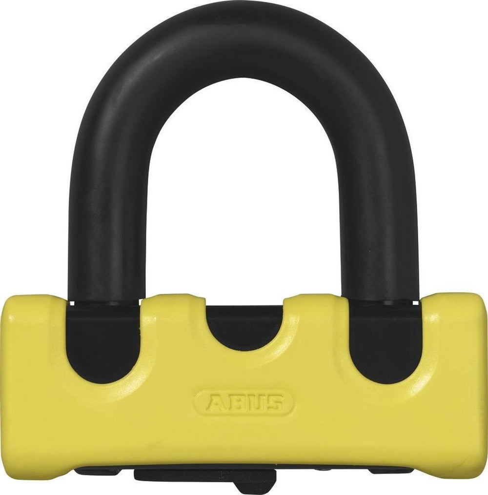 Abus motorslot schijfremslot - granit™ power xs 67 - security level 14 - art-4 geel - geschikt voor motoren - scooters