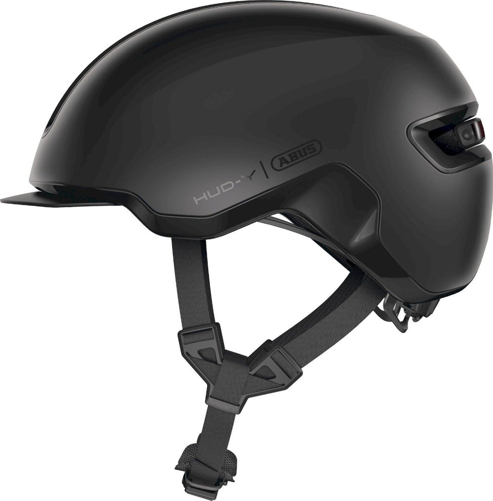 Abus roer HUD-Y fluweel Zwart L 57-61cm