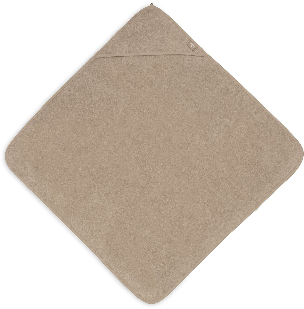 Jollein badcape badstof 75x75cm milky coffee