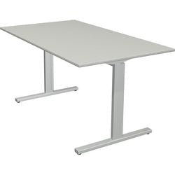 Bureau kerkmann form 2 grijs, zilver