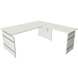 Bureau kerkmann 11465310 hoekbureau wit