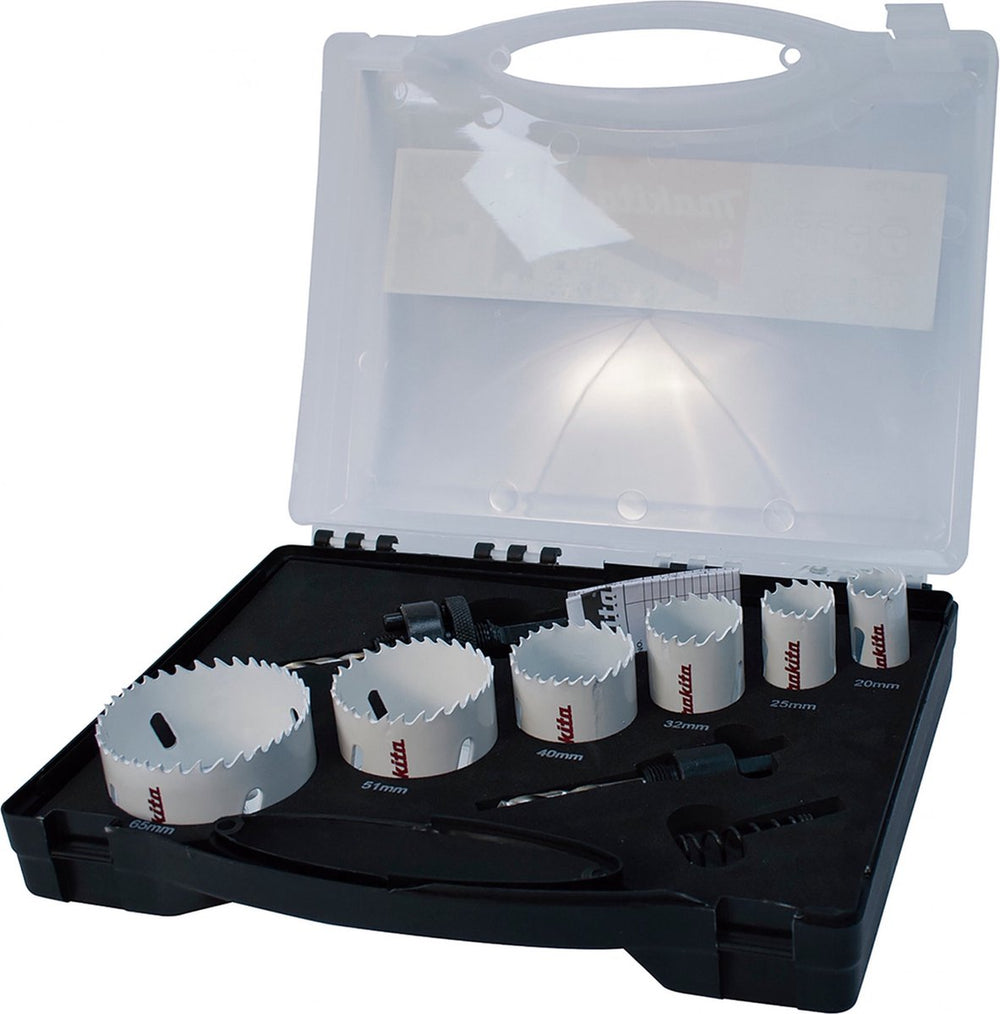Makita 6-delige gatzagenset voor elektriciens - d-47139