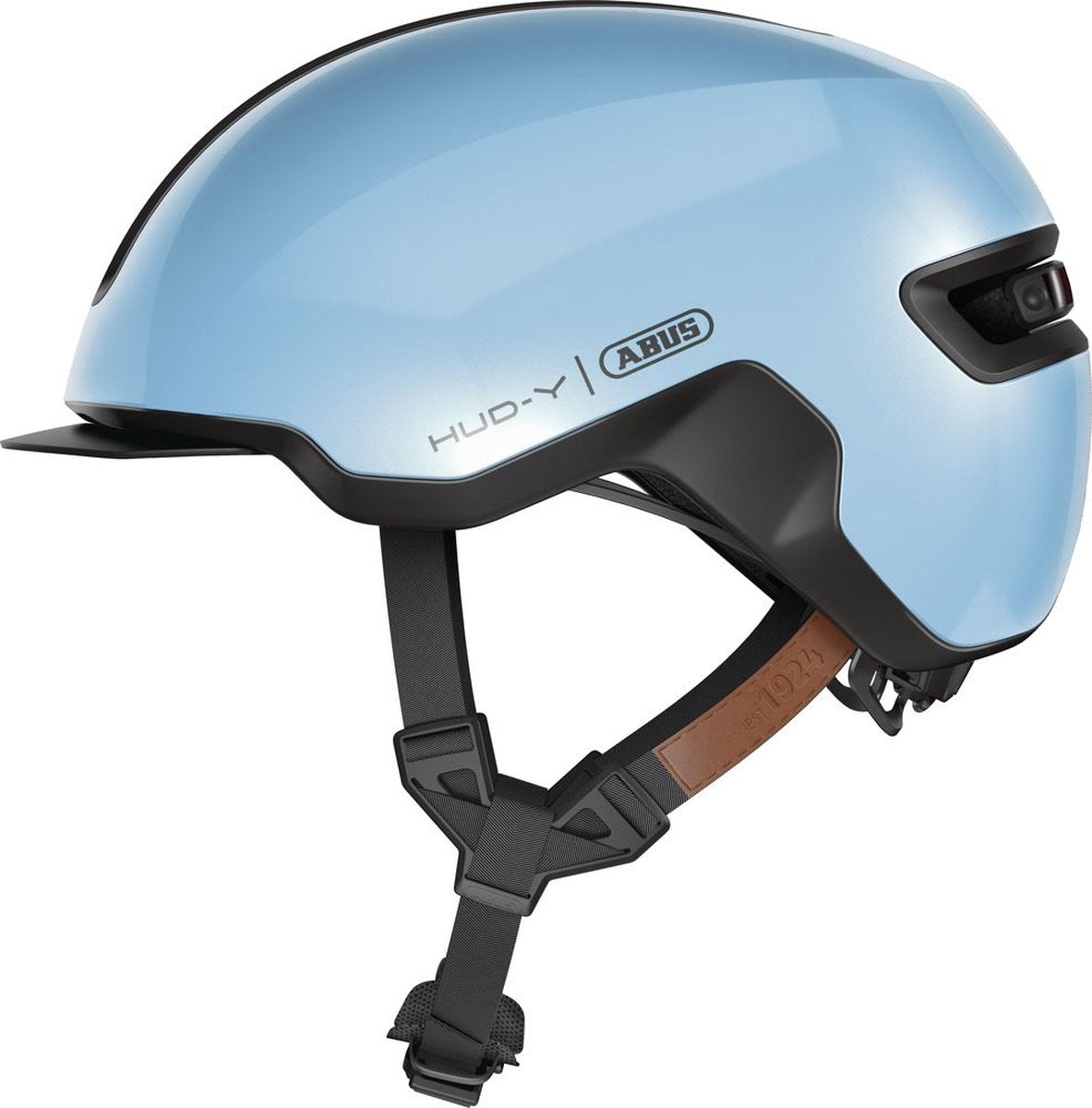 Abus helm Hud-Y iced Blauw M 54-58cm
