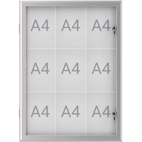 Vitrine maul 6653908 maulexcite zilver