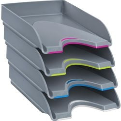 Ty brievenbakje cep grijs 66 mm x 257 mm x 348 mm 460 g