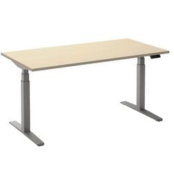 Zit-sta-bureau ceha ade2plhl208q9006ah esdoorn melamine, metaal