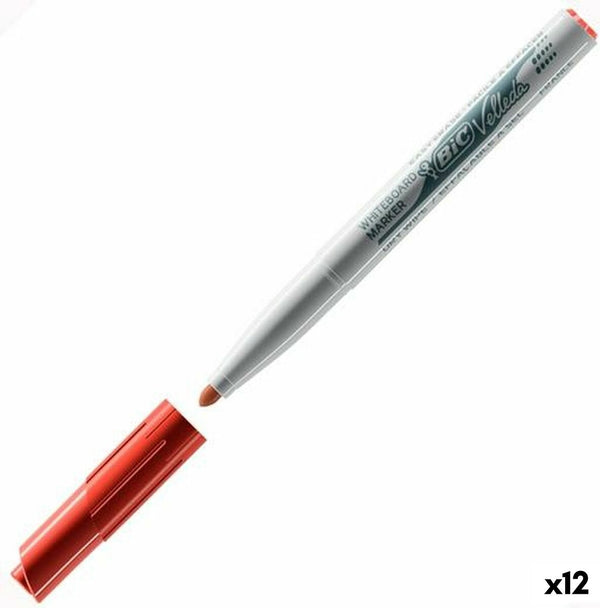 Bic whiteboardmarker 1741 1,4mm rond rood