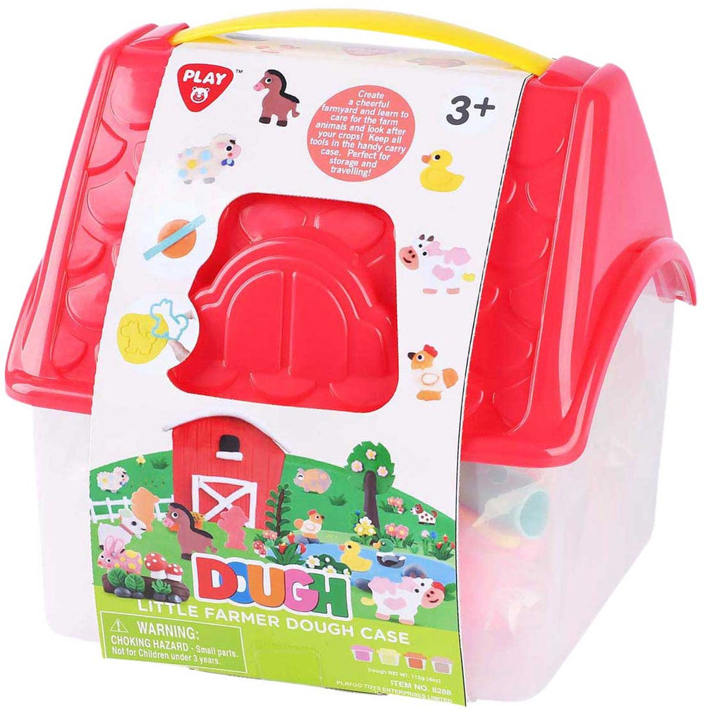 Playgo boerderij kleiset - creatieve klei speelset voor kinderen.