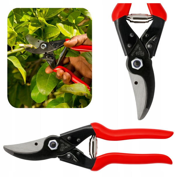 Felco 5 snoeischaar - voor grote handen - max. knipdiameter 25 mm - lengte 225 mm