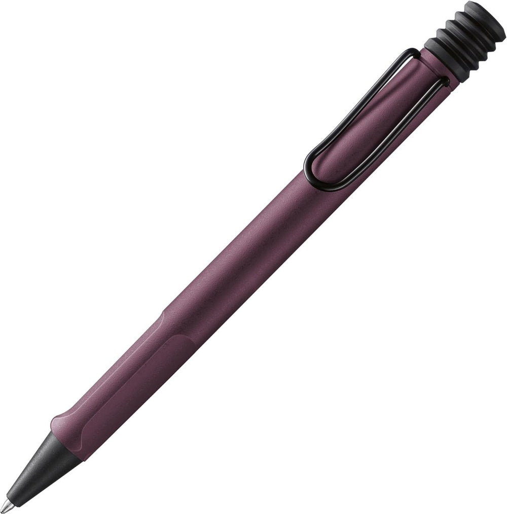 Lamy safari scarlet balpen | ergonomische grip | asa-kunststof behuizing | inclusief m 16 vulling zwart – schrijfdikte m