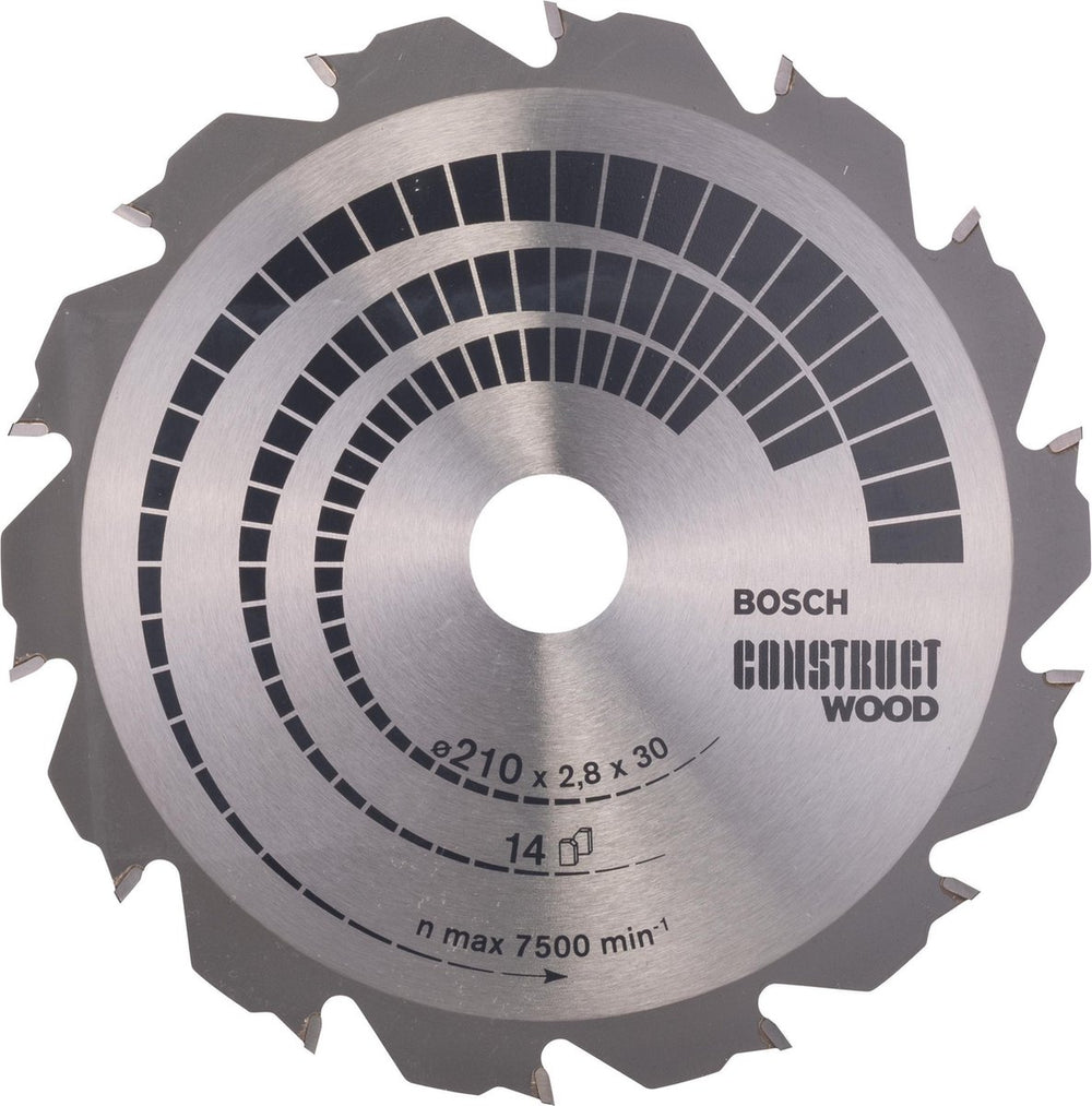 Bosch cirkzb constr. wood 210x30x2,8 14t fwf