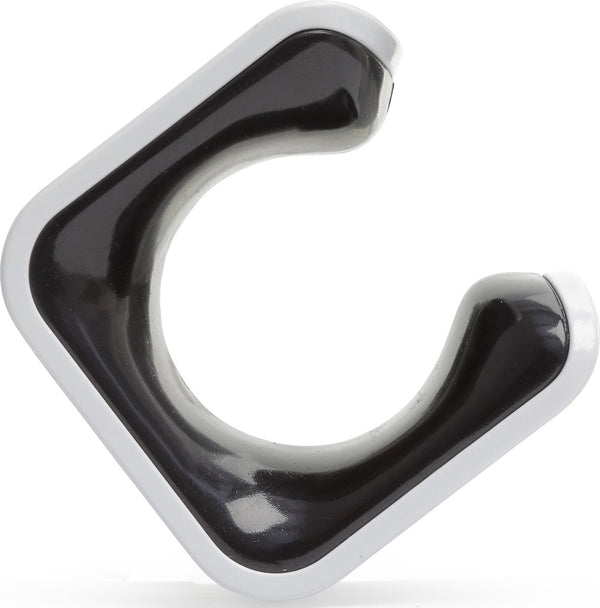 Clug roadie fiets clip voor de muur - wit zwart