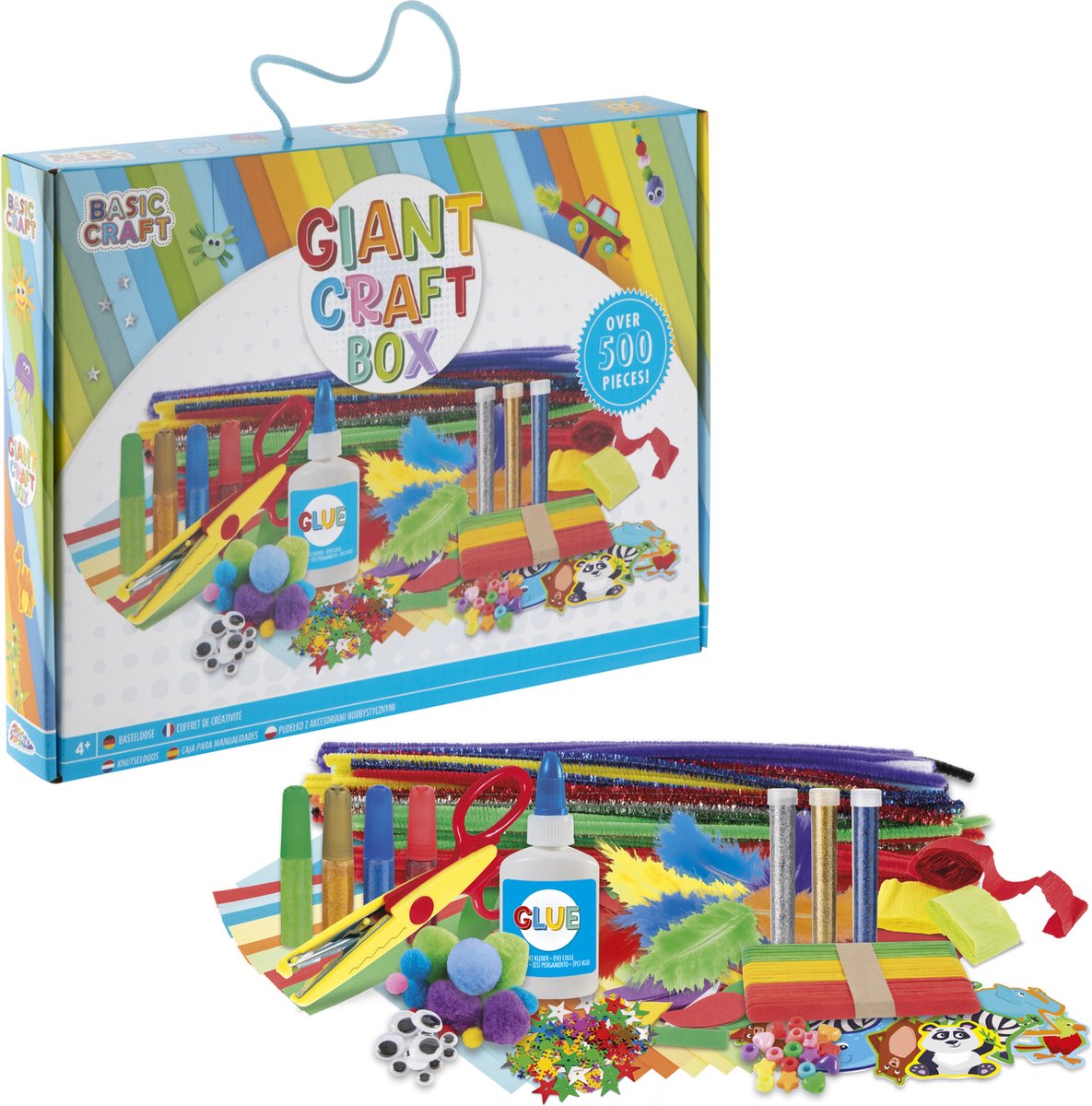Creative craft group grafix mega knutseldoos - 500dlg.