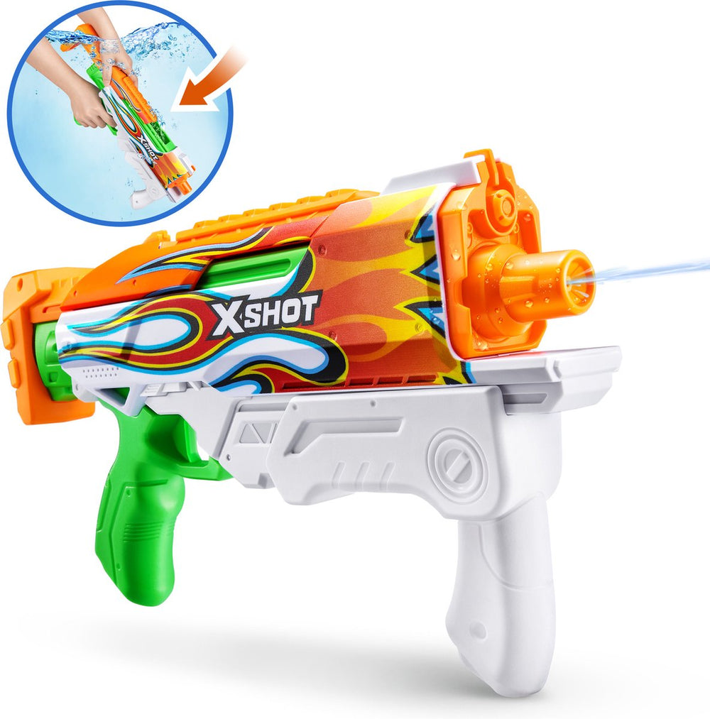 Xshot zuru - - water fast-fill skins hyperload water blaster - blazer print - waterpistool - 500 ml