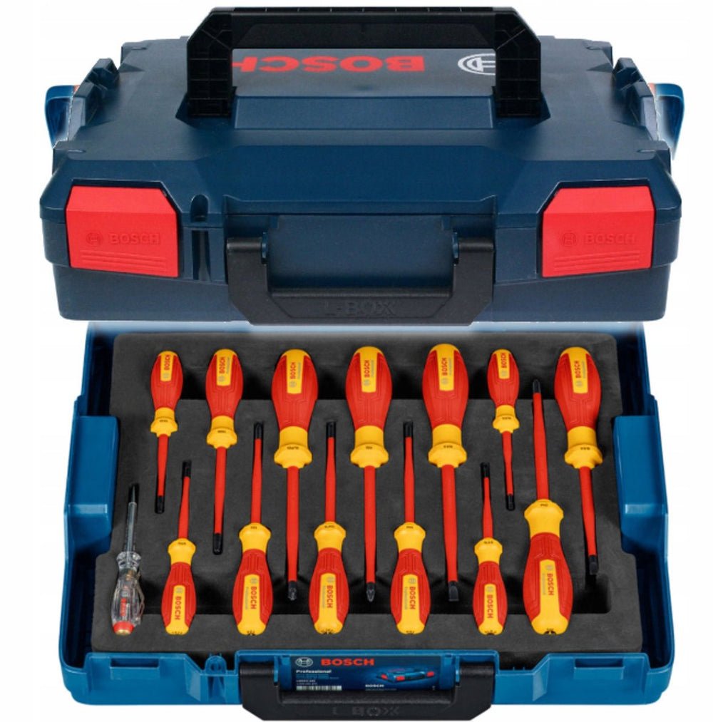 Bosch professional schroevendraaierset vde sl ph pz tx 14-delig - 1600a02nf9