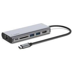 Belkin Belkin CONNECT Meerpoorts 6-in-1 USB-C-hub